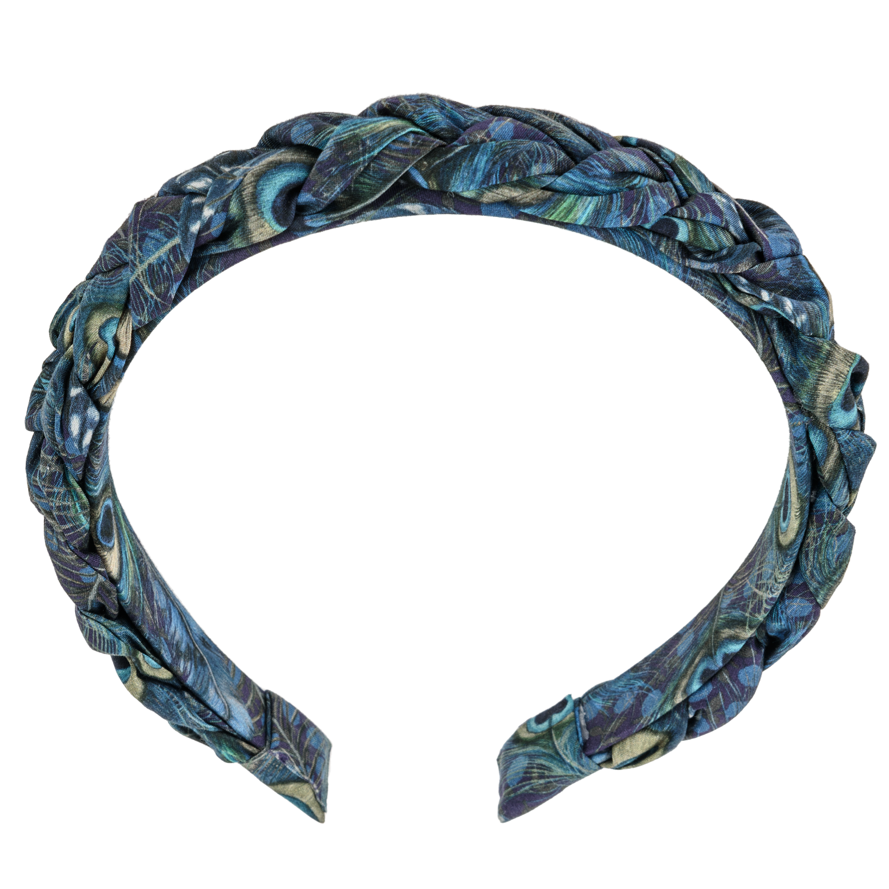 HAIRBAND BRAIDED MW LIBERTY PEACOCK｜Bon Dep