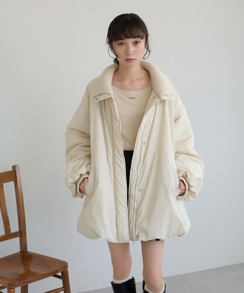 日本🇯🇵連線 Apres jour clair 蓬鬆氣球鋪棉外套 Oversized 寬鬆 外套 氣球外套 飛行外套 高領外套 保暖外套4色(任買兩件711免運)/預購
