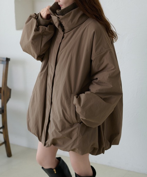 日本🇯🇵連線 Apres jour clair 蓬鬆氣球鋪棉外套 Oversized 寬鬆 外套 氣球外套 飛行外套 高領外套 保暖外套4色(任買兩件711免運)/預購