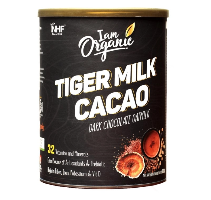CA260829 - B22-NHF 有機虎乳靈芝可可燕麥奶| I AM ORGANIC TIGER MILK CACAO OATMILK-EXP:28年1月