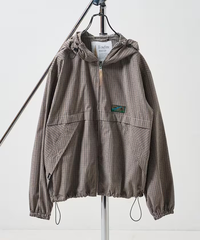 Freak's Store × Foxfire 獨家 格紋 雙拉鍊 連帽外套 三色