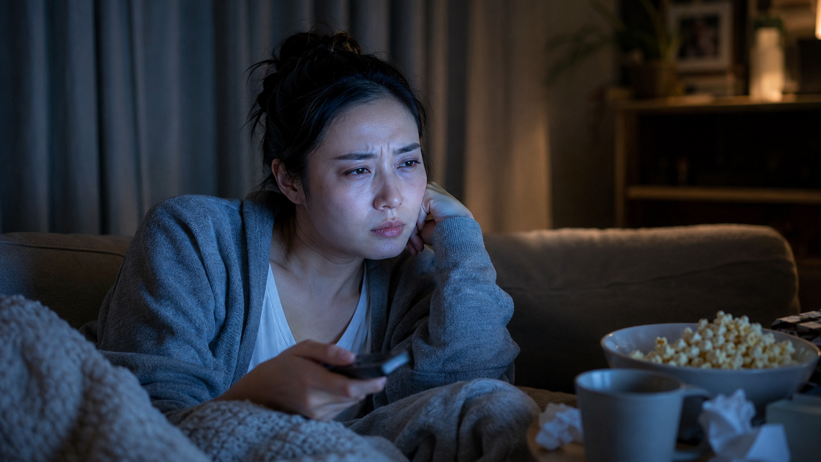 追劇長出川字紋？專家解析瞇眼代償與抗藍光防護指南｜MOLA 摩拉視務所