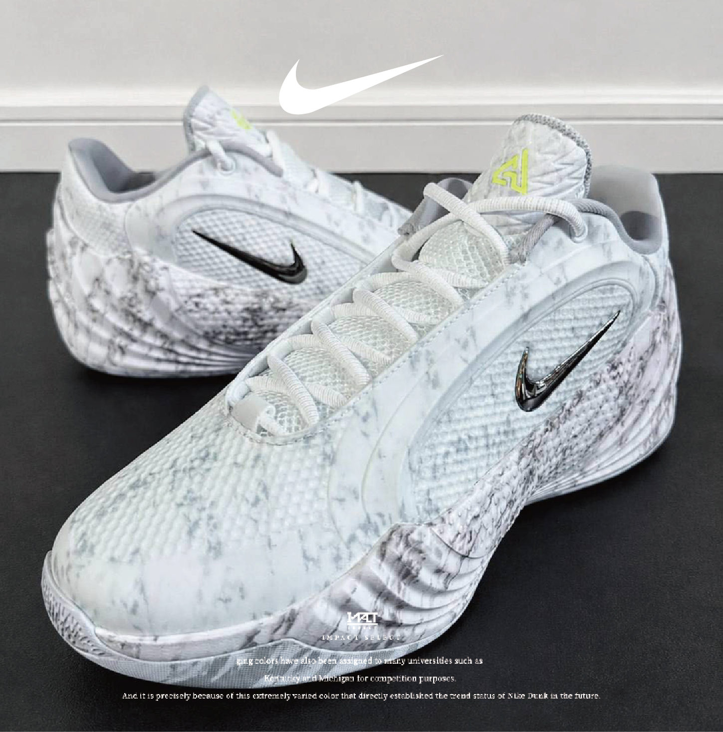 NIKE GIANNIS FREAK 8 LE EP 大理石 字母哥 實戰 籃球鞋 JA1402-100