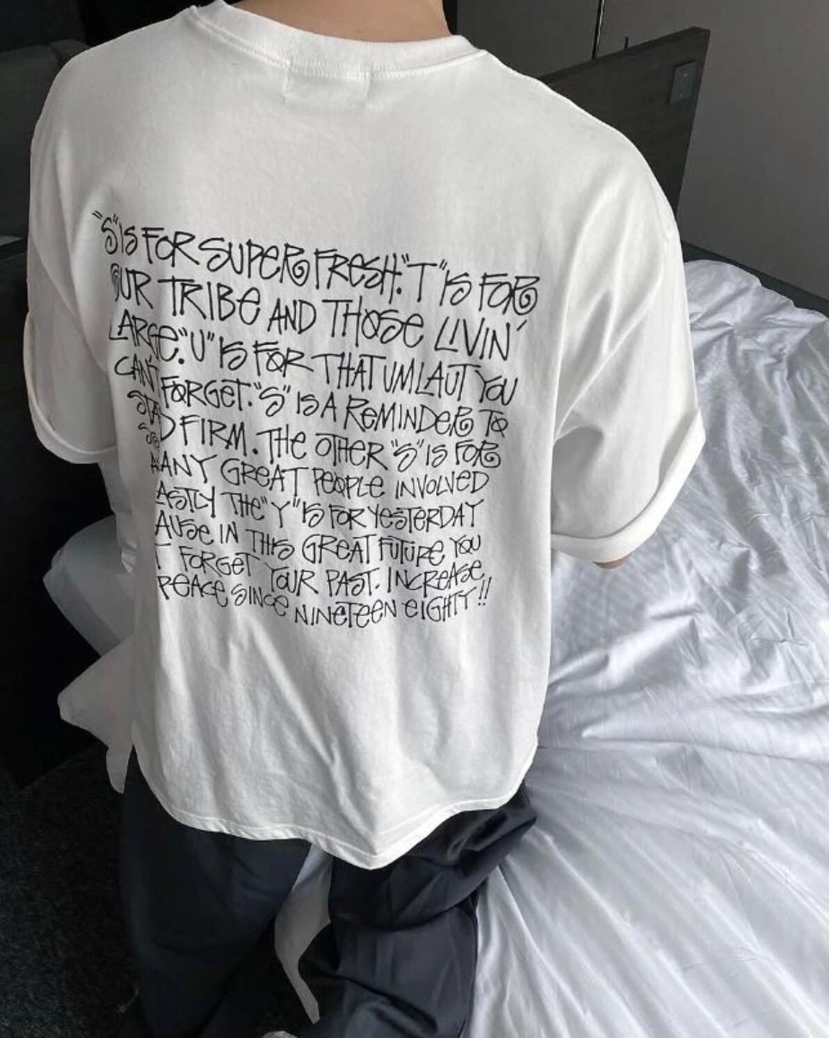 英文字短袖Tee TAC-BX-019T