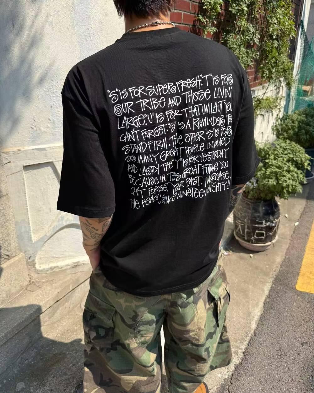 英文字短袖Tee TAC-BX-019T