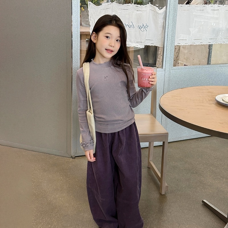 六色可愛梨子木耳上衣