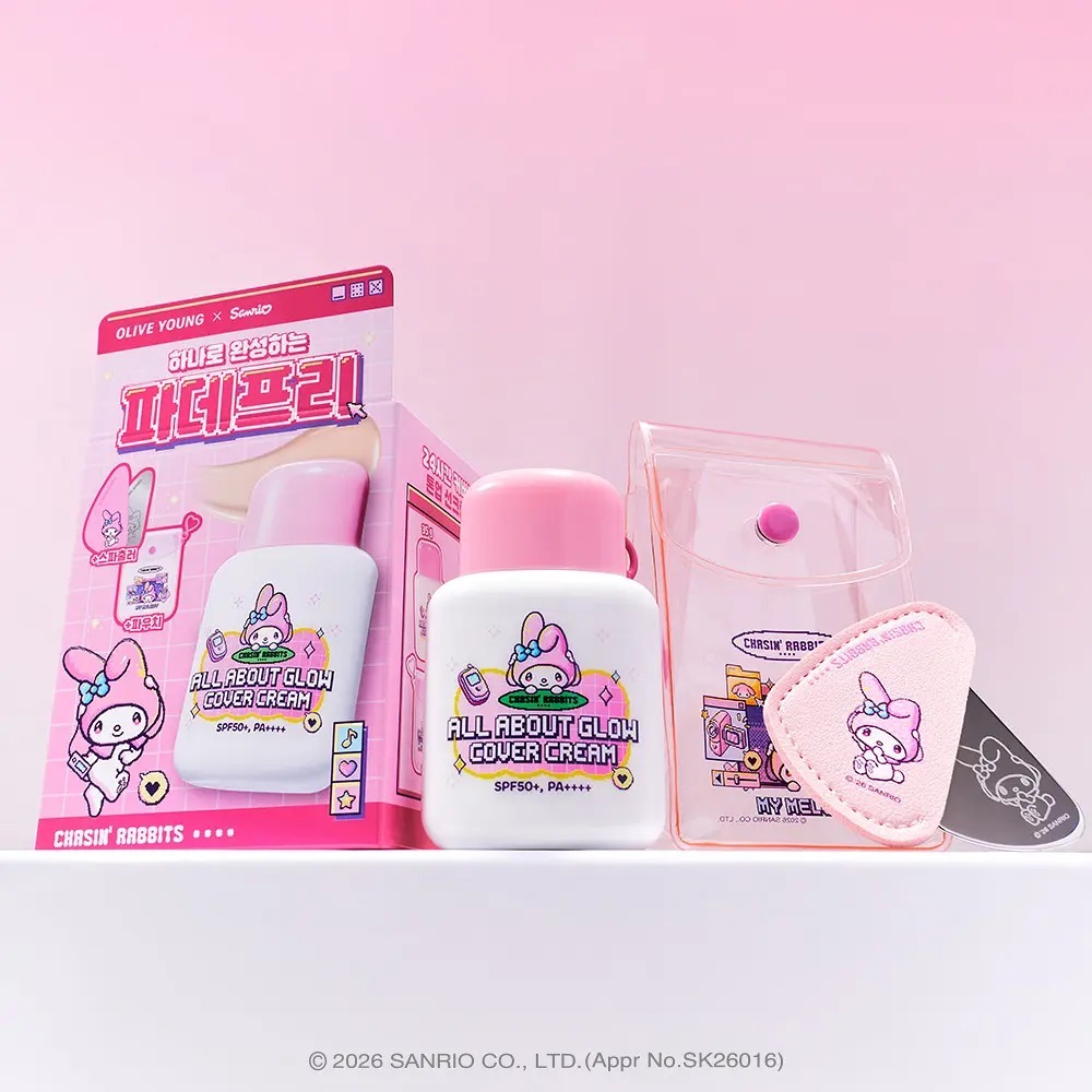 CHASIN RABBITS x Sanrio - All About Cover Cream