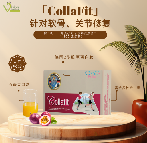 CA260830 - A19-VISION HEALTHCARE COLLAFIT | 膠原蛋白關節修護配方 15 包 / 盒-EXP:2 月 28年