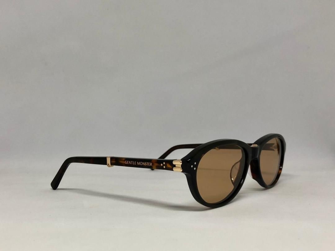 Gentle Monster Harv Tortoise Frame | Brown Lens (Foldable Pocket Collection)