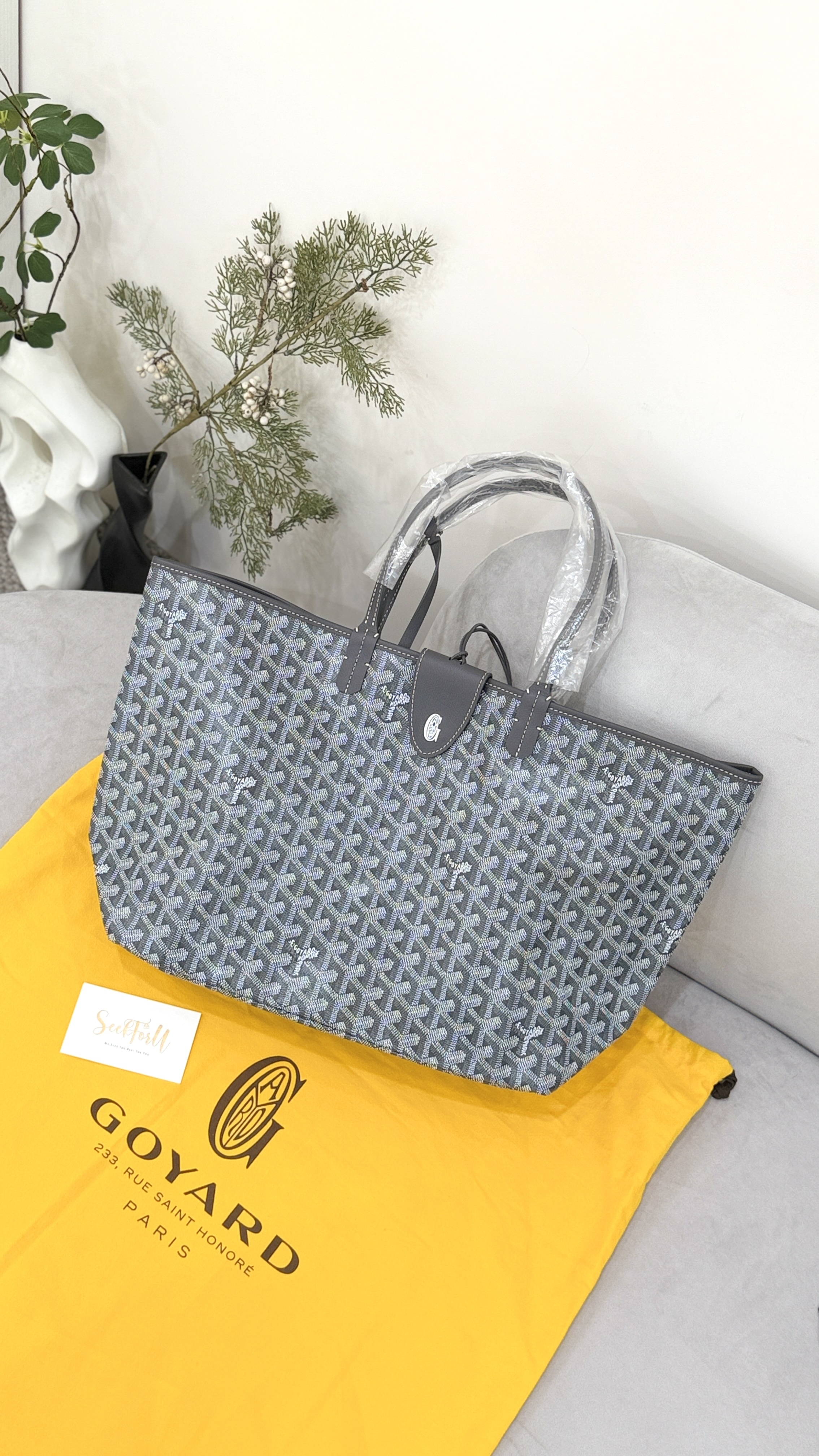 GOYARD Saint Louis PM Tote Bag