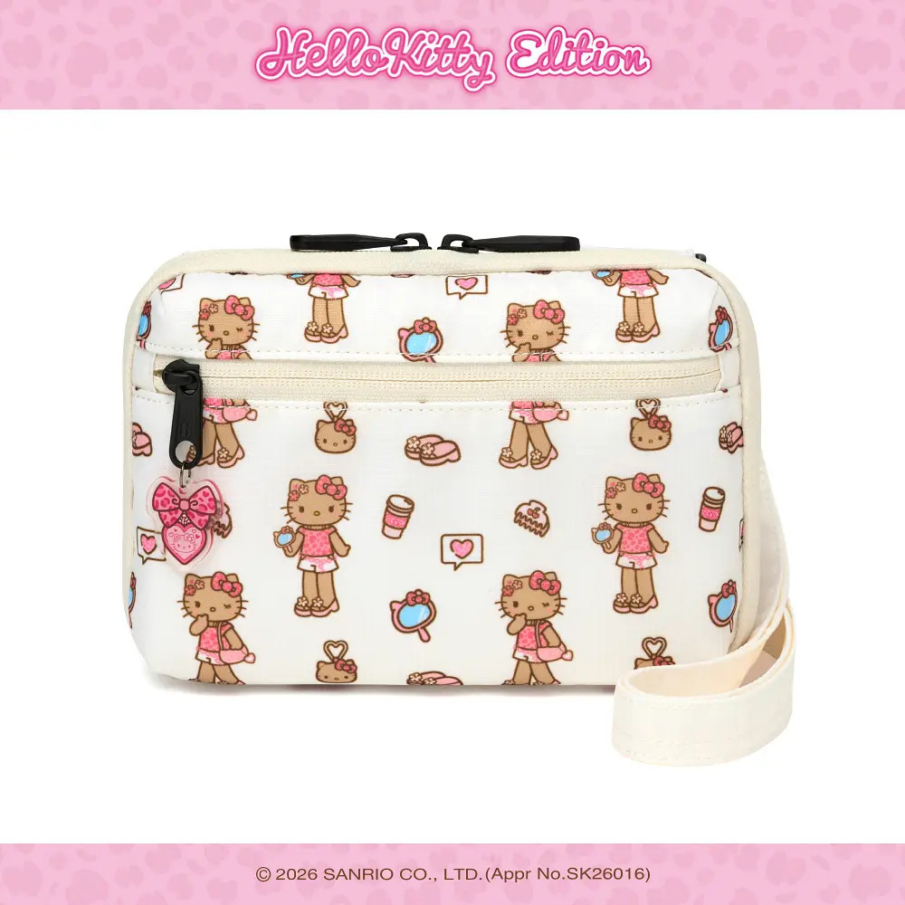 🇰🇷 30/8 - 5/9 韓國連線 OY大促銷 l Branden Leopard Hello Kitty Safe Plus Wallet Bag (3 Types)