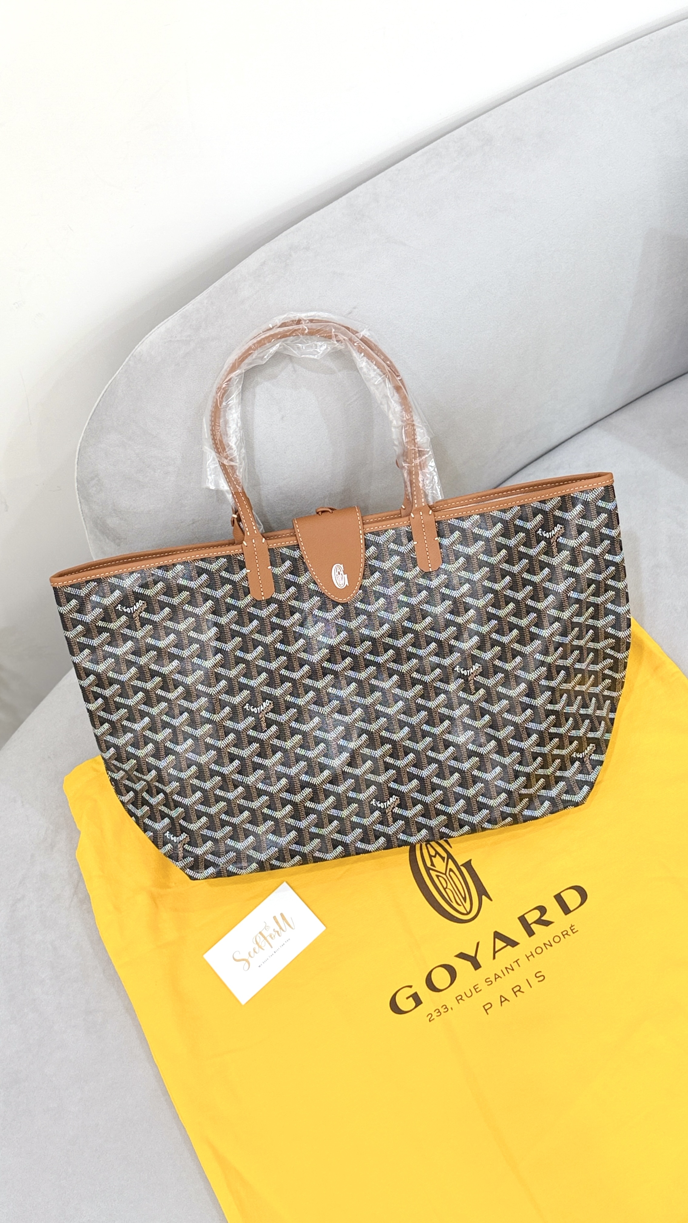 GOYARD Saint Louis PM Tote Bag