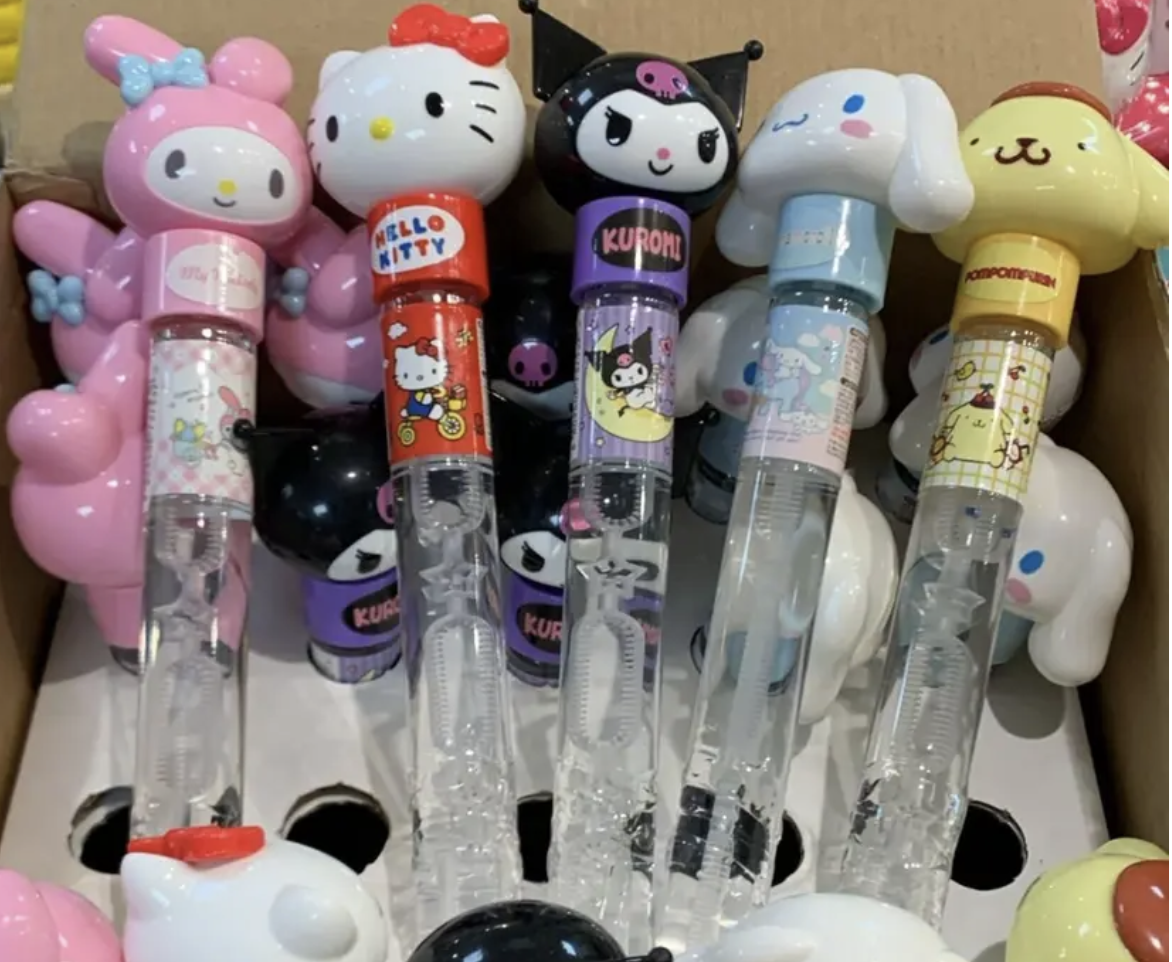 SANRIO 泡泡棒 款式隨機發放