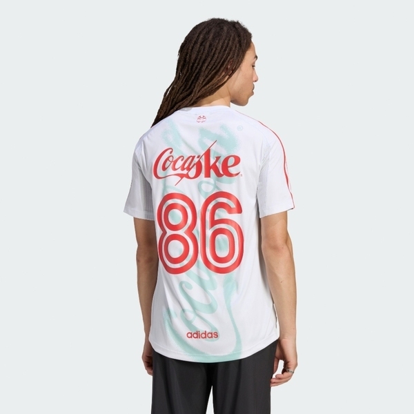 Adidas 愛迪達 Cctg Jersey KY2103 男女 T恤 運動上衣 休閒短袖 COCA COLA 白