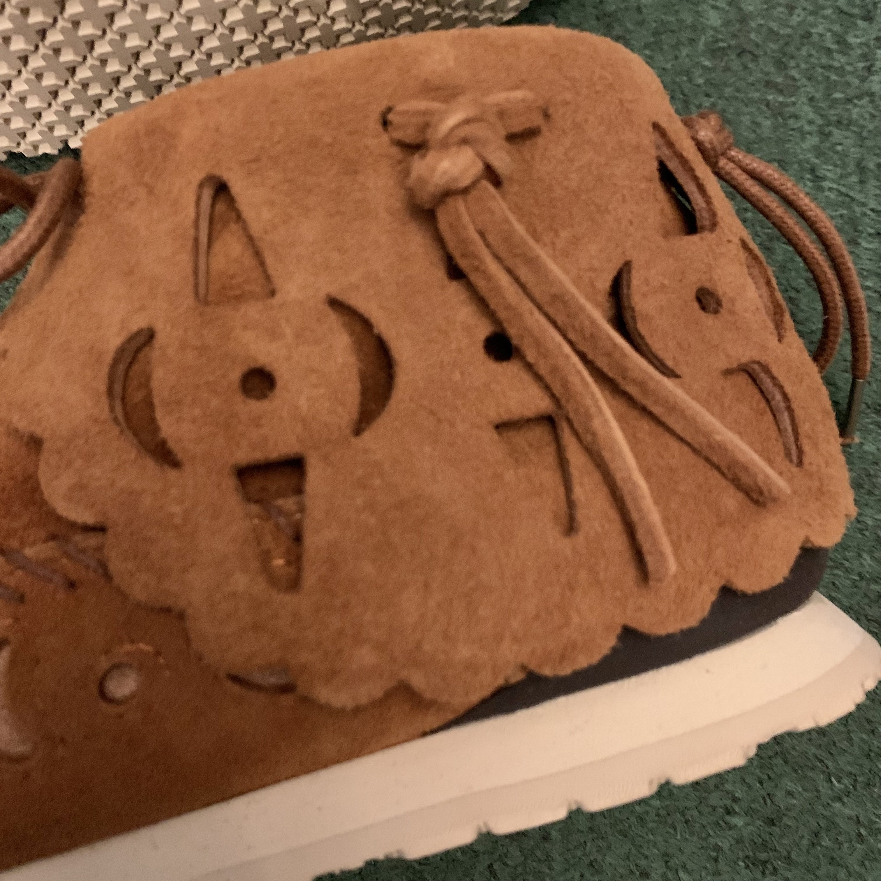 LAST SALE: VISVIM FBT BEARFOOT PERF-FOLK - LT.BROWN SIZE 9 PRE ORDER ITEM (預訂中)