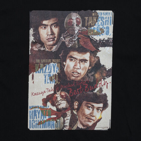 254174 Pbandai 預訂 2026/10月 菅原芳人計画　仮面ライダー　バディ（3人の絆）Tシャツ