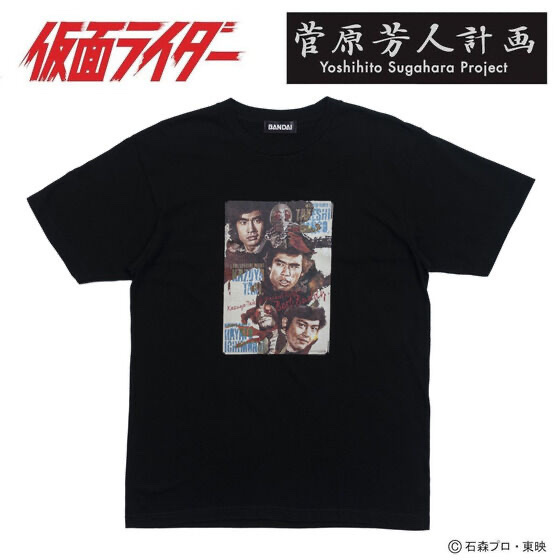 254174 Pbandai 預訂 2026/10月 菅原芳人計画　仮面ライダー　バディ（3人の絆）Tシャツ