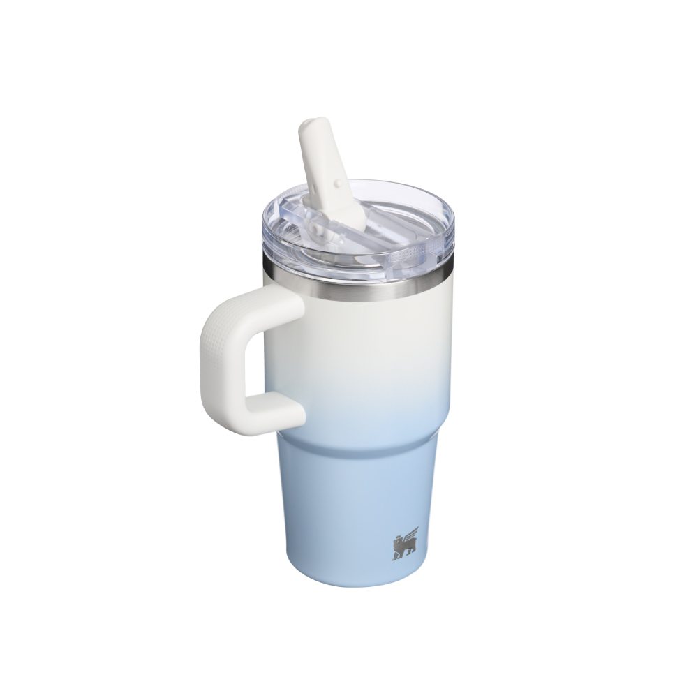 STANLEY 防漏吸管隨手杯 0.59L / 雲霧藍