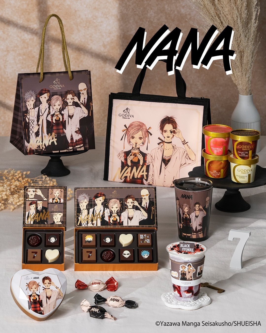 Nana 與Godiva 合作系列