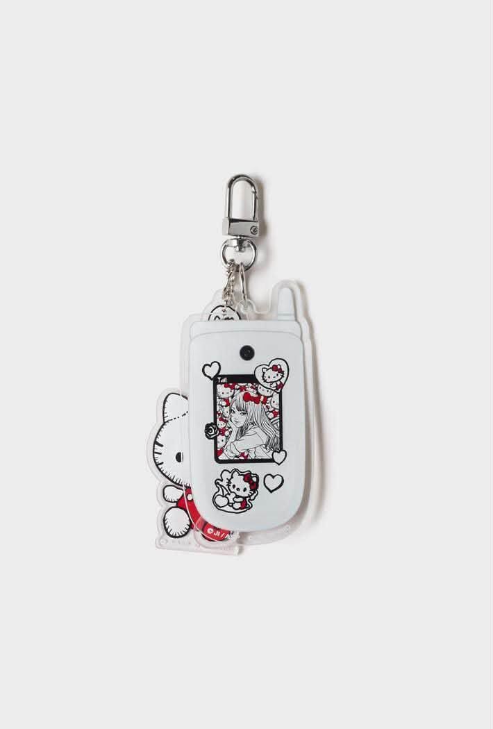 伊藤潤二 × Sanrio 富江 Hello Kitty 聯名鑰匙圈