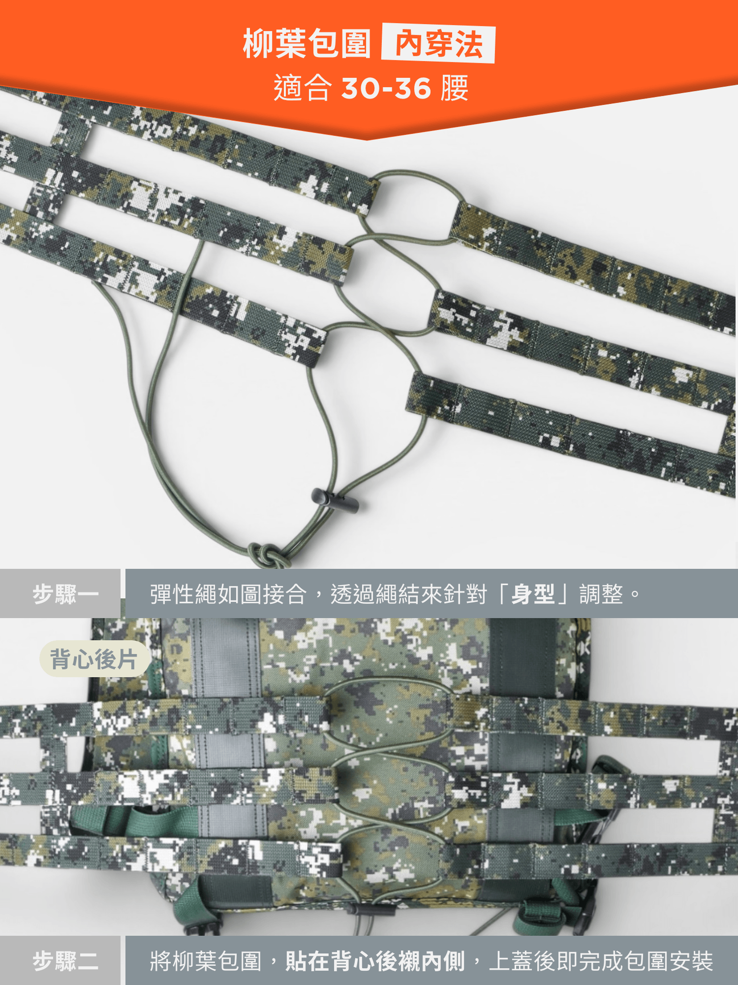 加長版 JPC 柳葉快拆包圍【陸軍】|A-TWO CV105 國軍制式戰術背心適用,有效解決背心悶熱問題|傲骨裝備屋 軍品店推薦