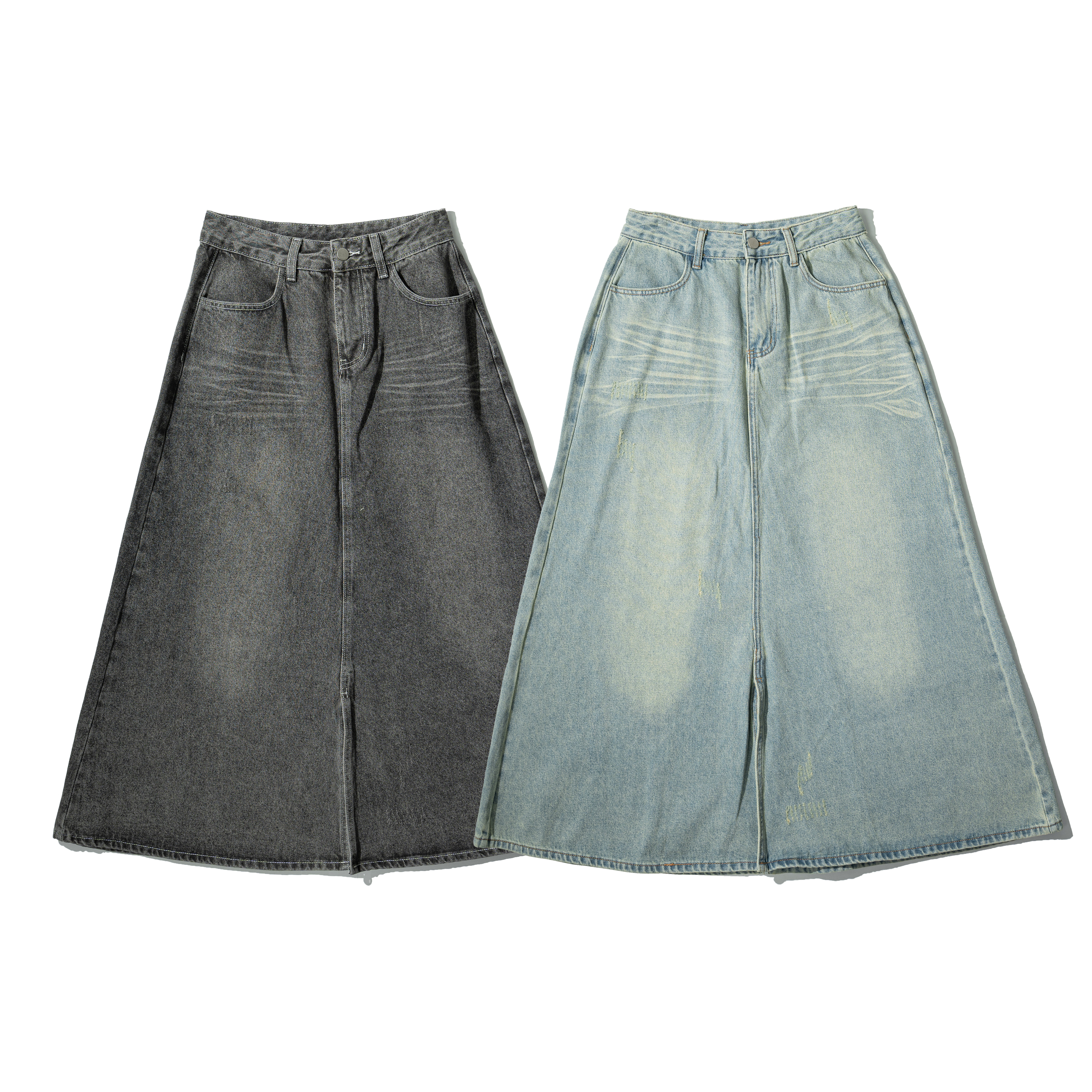 MIAO Long Denim Skirt 女裝 牛仔長裙 [M-SD8]