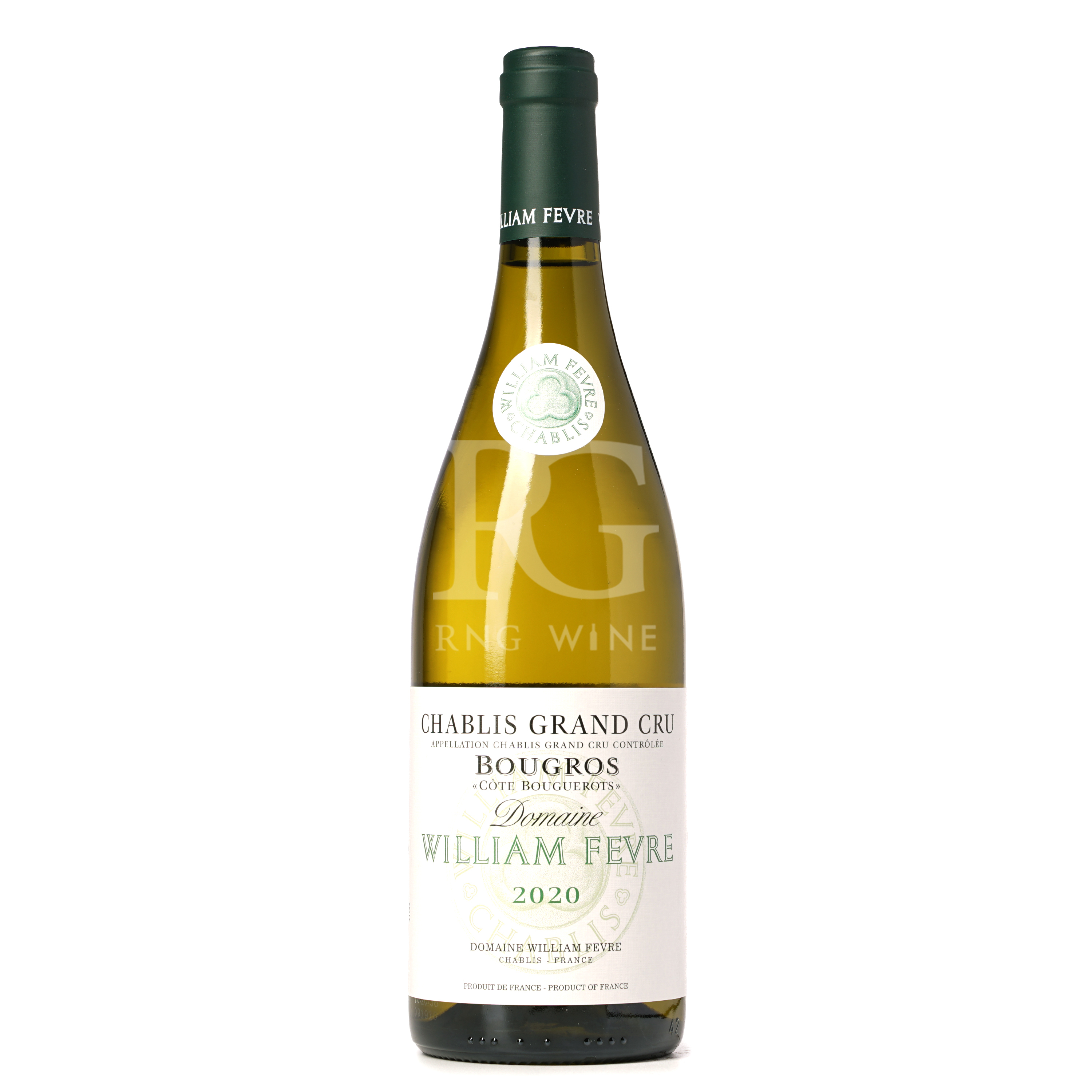 William Fevre Chablis Grand Cru Bougros Cote Bouguerots 2020 (BH96)