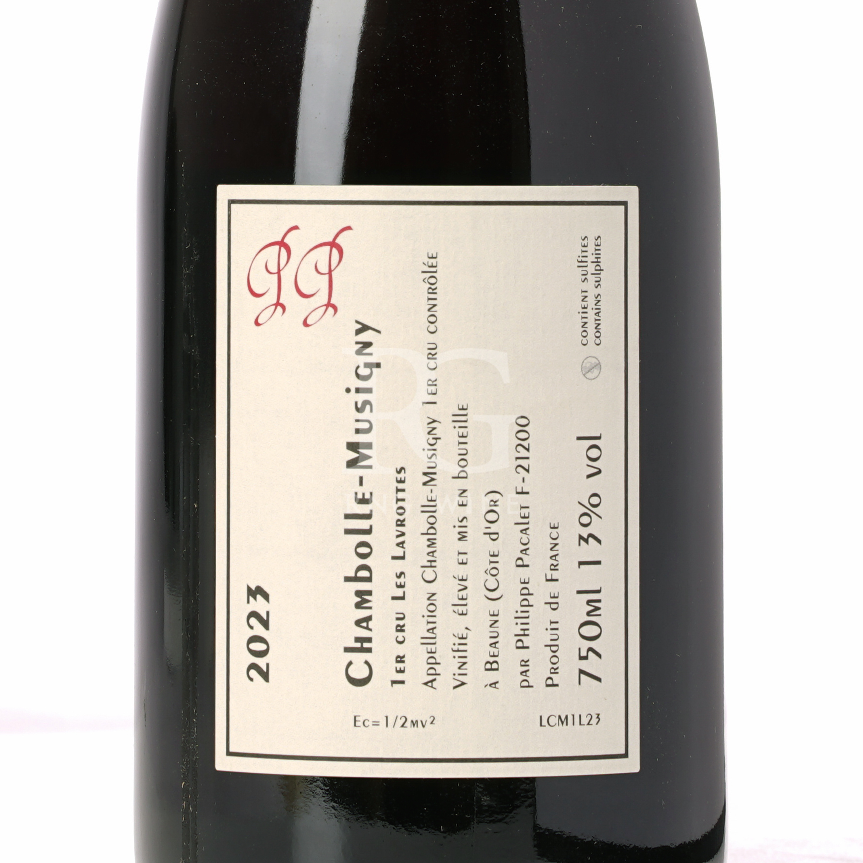 Philippe Pacalet Chambolle Musigny 1er Cru Les Lavrottes 2023