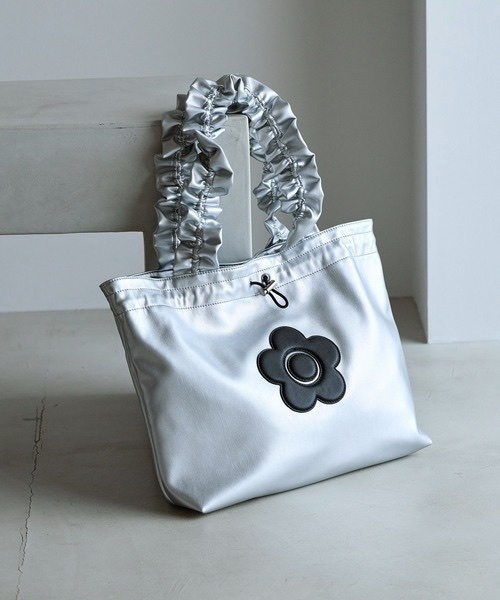 MARY QUANT x VIS / Frill Handle Tote Bag