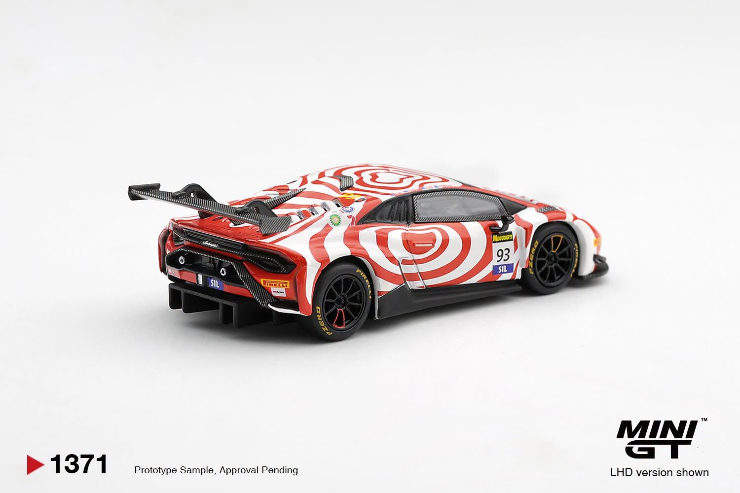 預訂:1/64 MINI GT Lamborghini Huracan GT3 EVO2 #93  Wall Racing 2025 Bathurst 12 hrs (MGT01371-L)