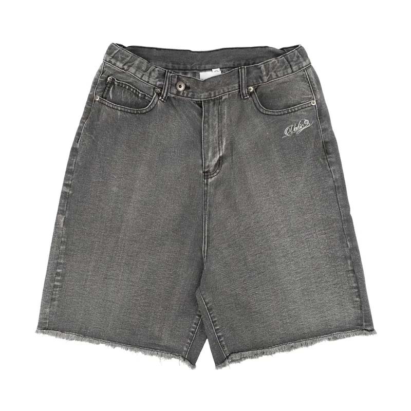 idealism ID VT Raw Wash Jorts 單寧 牛仔 短褲 灰色 ID26998-GY [台灣現貨]