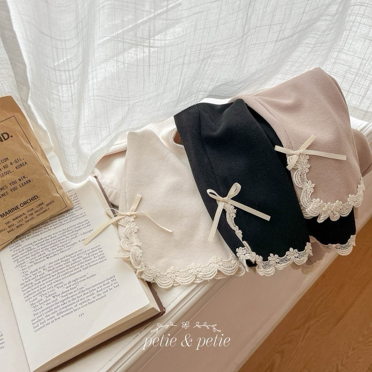 PETIT & PETIT Sally Lace Bell Pants