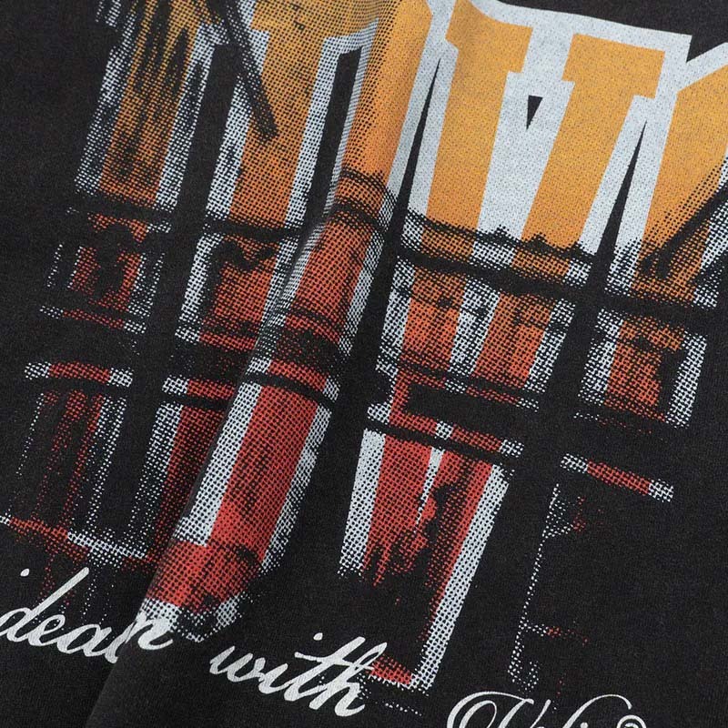 idealism Raw Wash Tee 水洗 短袖 黑色 ID26999-BK [台灣現貨]