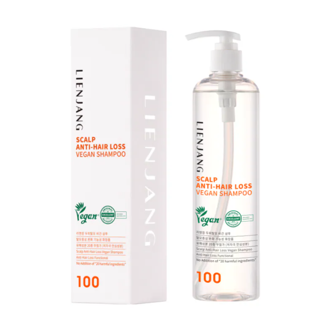 VQ01 麗妍常 LIENJANG 天然提取防脱洗髮水 SCALP ANTI-HAIR LOSS VEGAN SHAMPOO 400ML (LJ008)