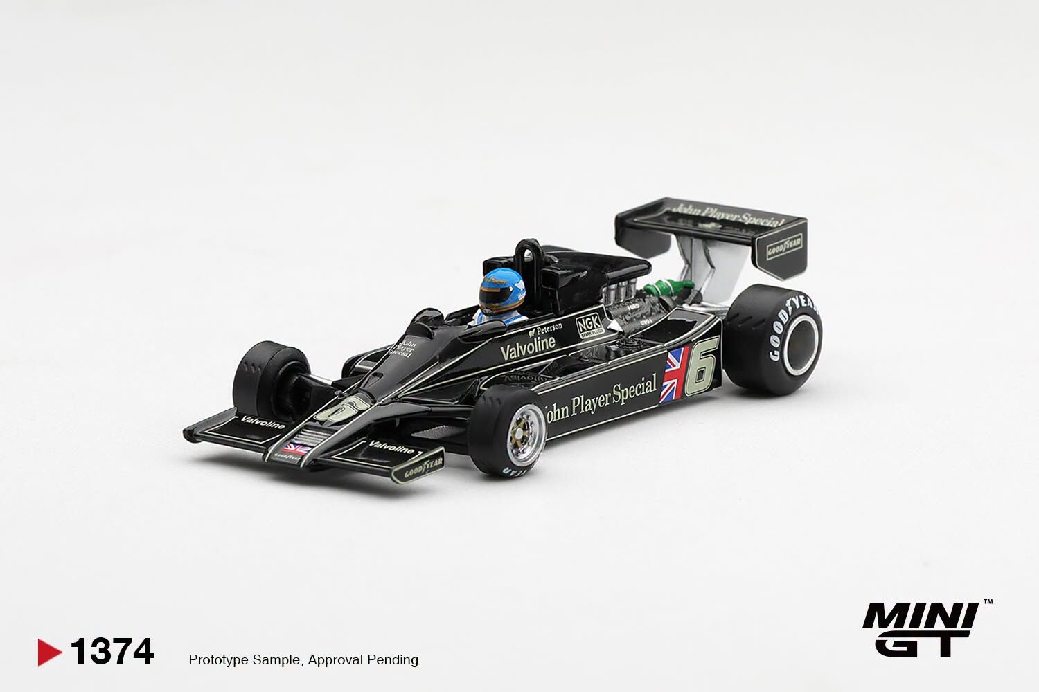 預訂:1/64 MINI GT Lotus 78 #6 Ronnie Peterson 1978 S. African GP Winner  (MGT01374-L)