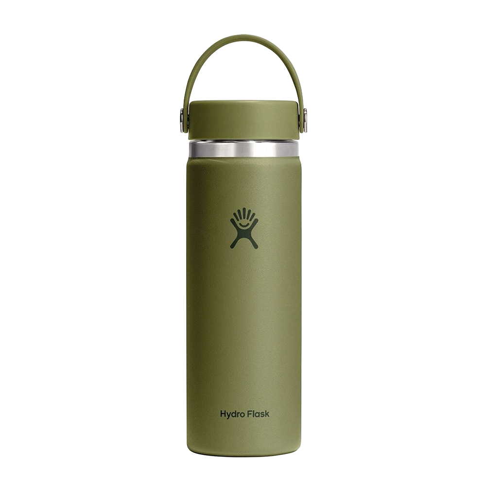 Hydro Flask 美國 20oz 寬口真空保溫鋼瓶 (棕櫚綠) 52HFW20CTS346