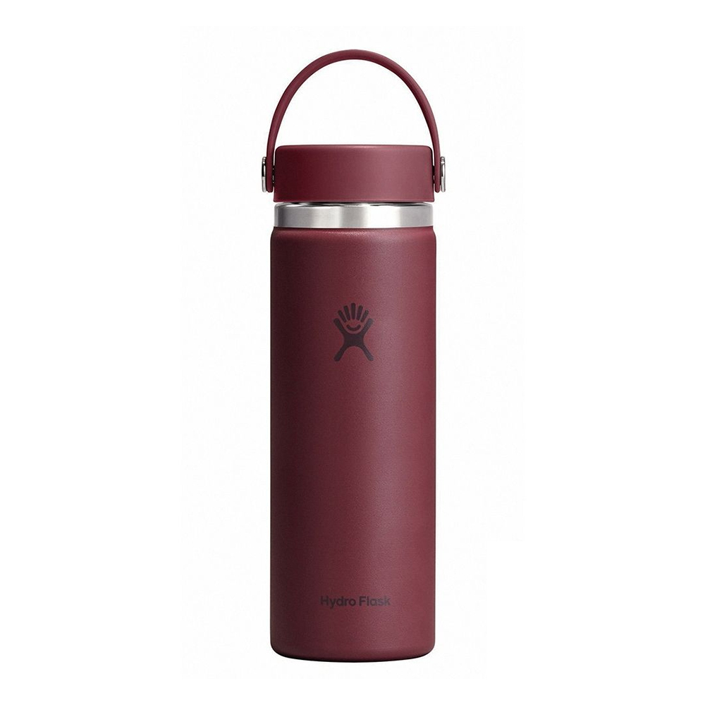 Hydro Flask 美國 20oz 寬口真空保溫鋼瓶 (勃根地紅) 52HFW20CTS674