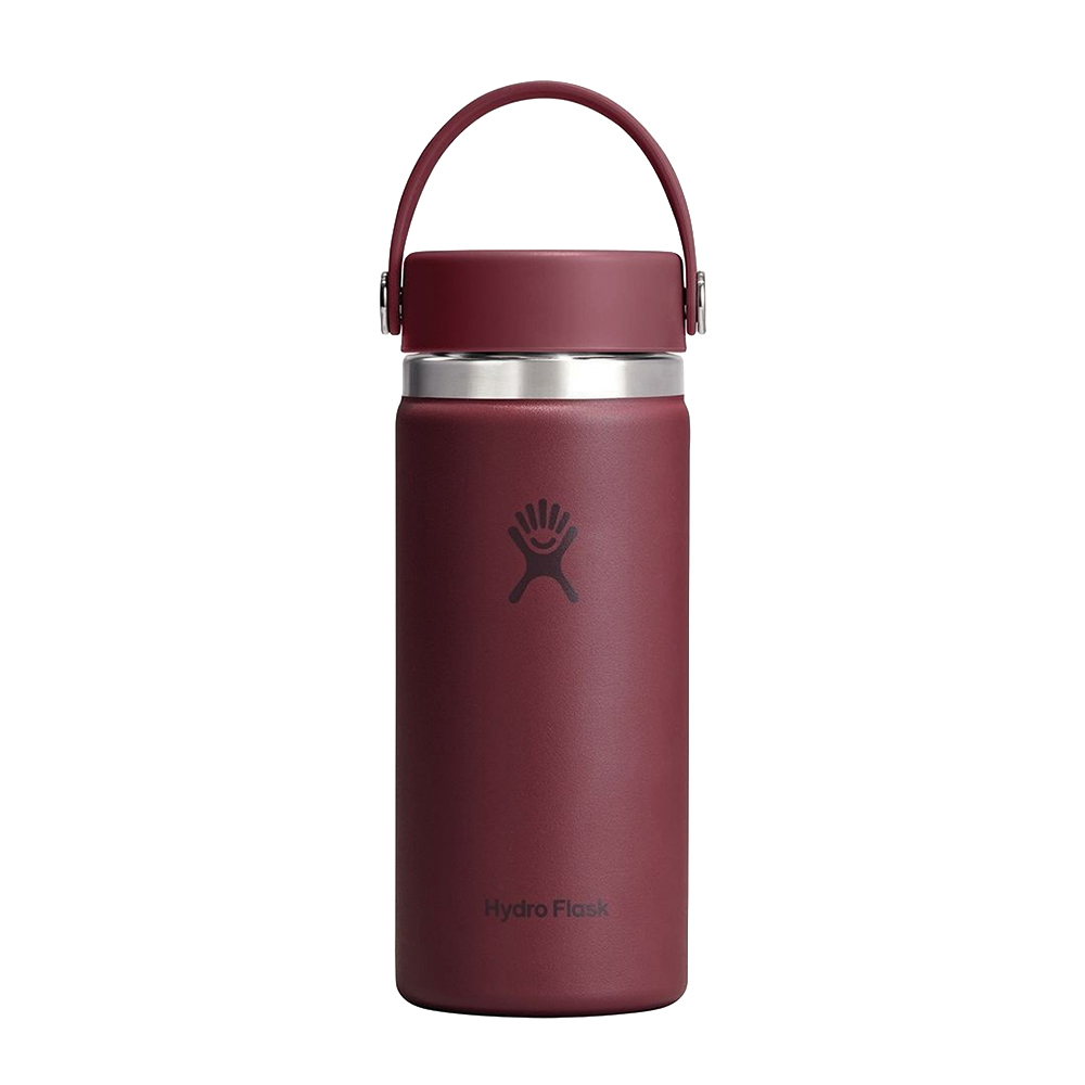 Hydro Flask 美國 16oz 寬口真空保溫鋼瓶 (勃根地紅) 52HFW16CTS674