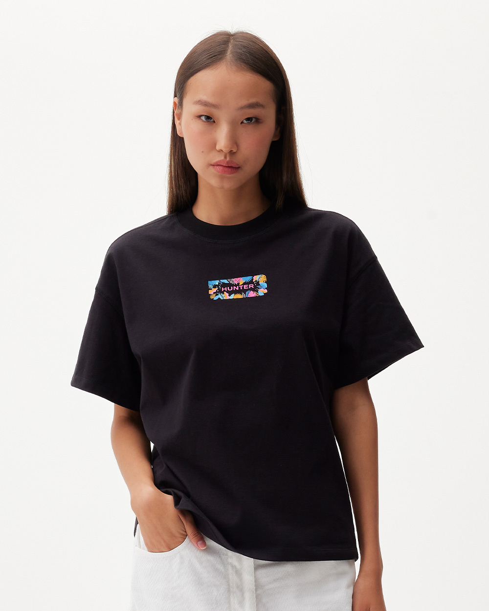 【預購】HUNTER WKR083102 男女同款LOGO短袖上衣