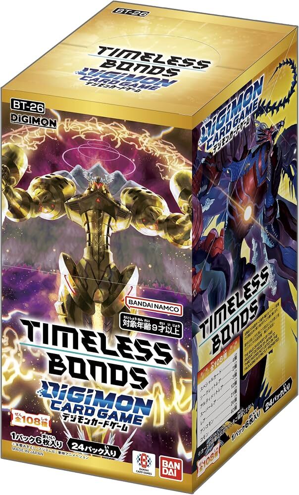 Digimon Card Game: BT-26 TIMELESS BONDS (box)