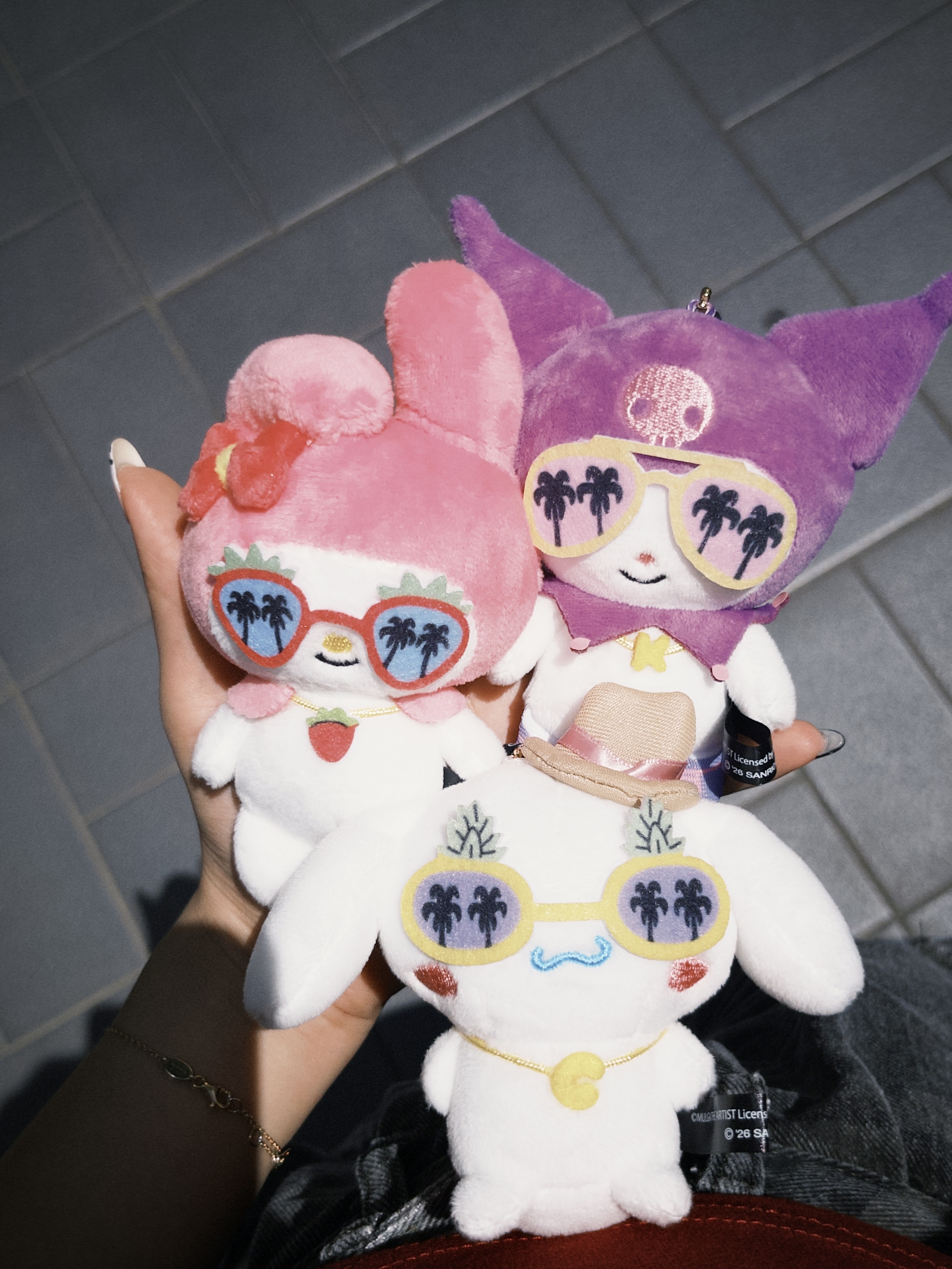🇯🇵Sanrio X MULGA夏日吊飾🌴☀️