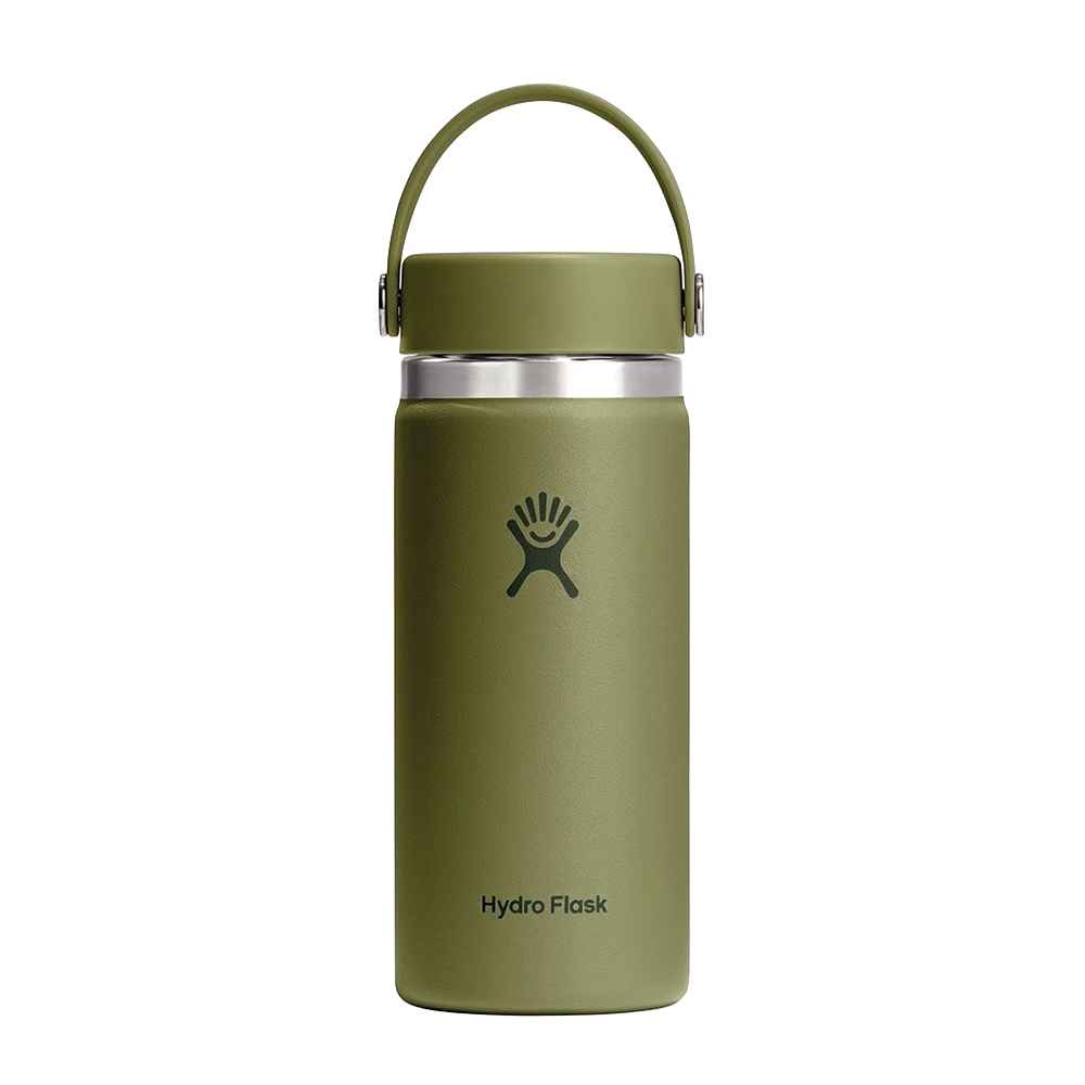 Hydro Flask 美國 16oz 寬口真空保溫鋼瓶 (棕櫚綠) 52HFW16CTS346