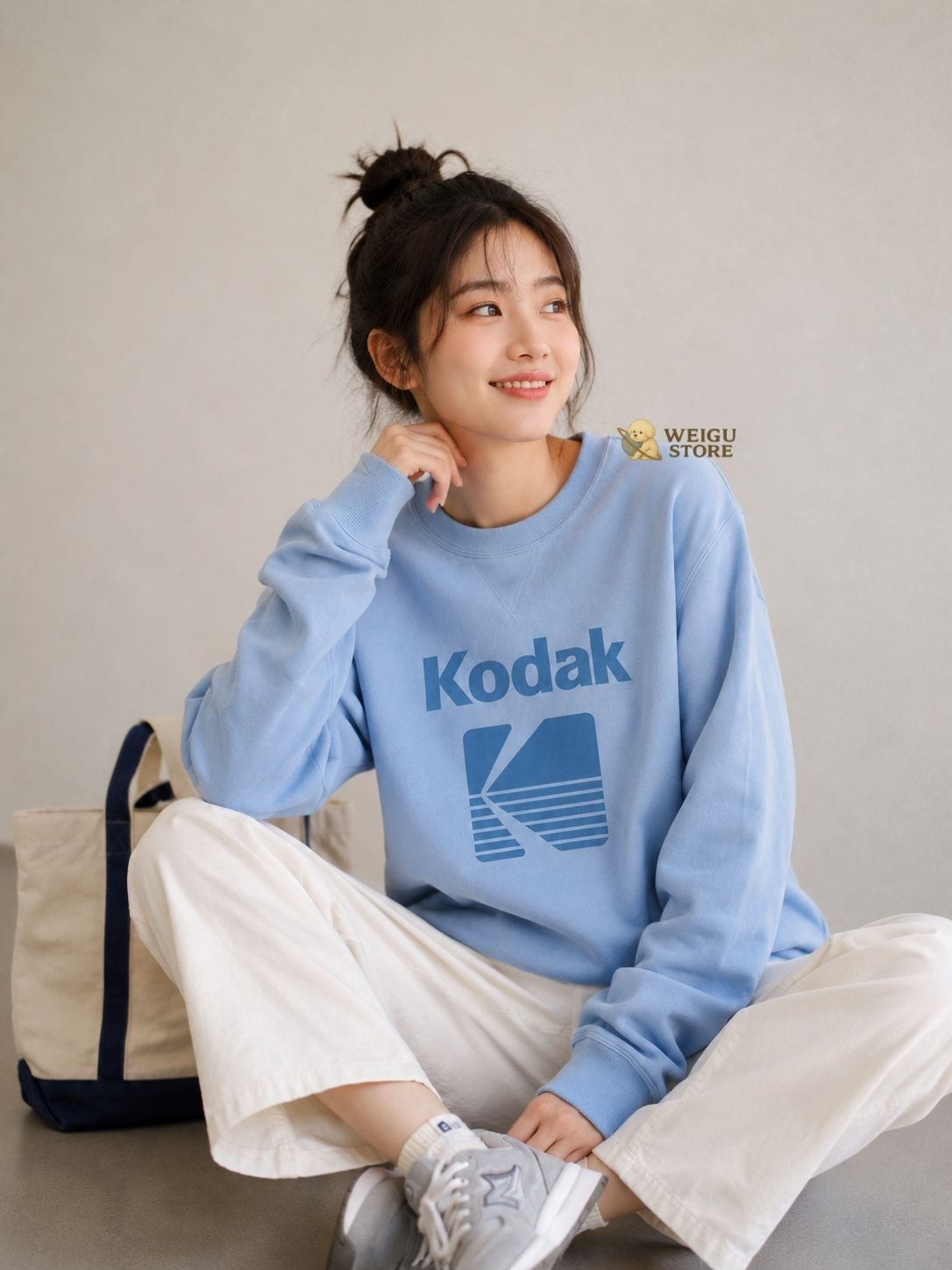【預購】KODAK 柯達 復古水洗 衛衣 K6323LFSN1