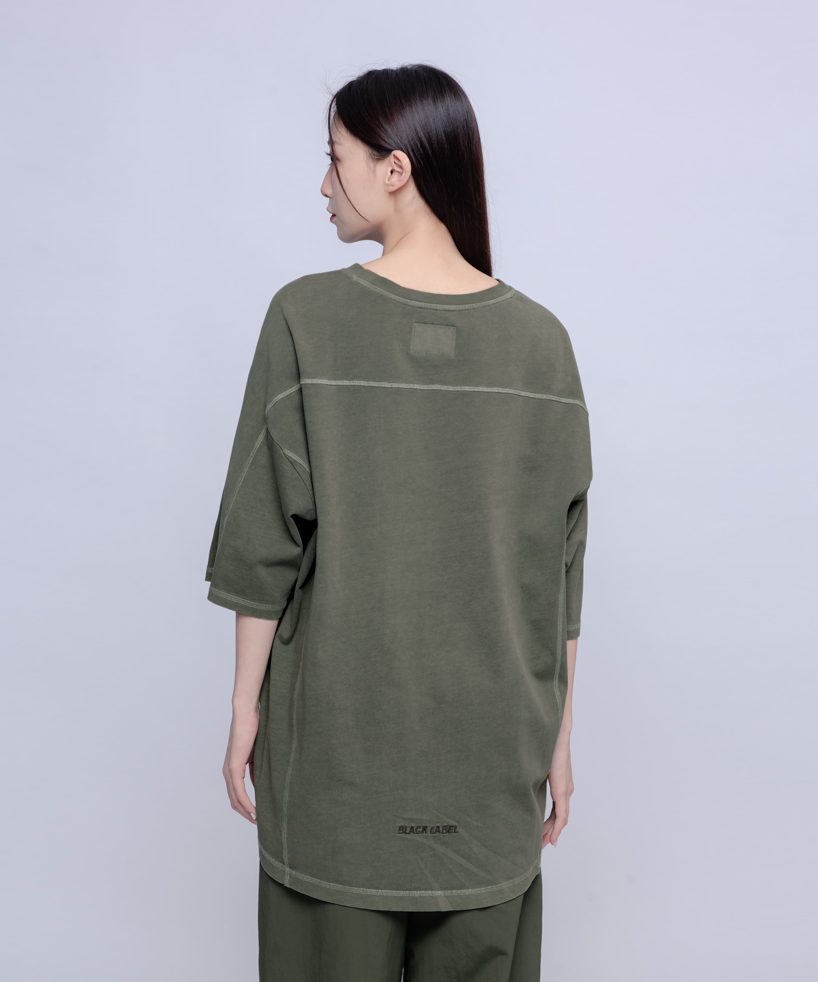 Smoke-Dyed Raglan Tee