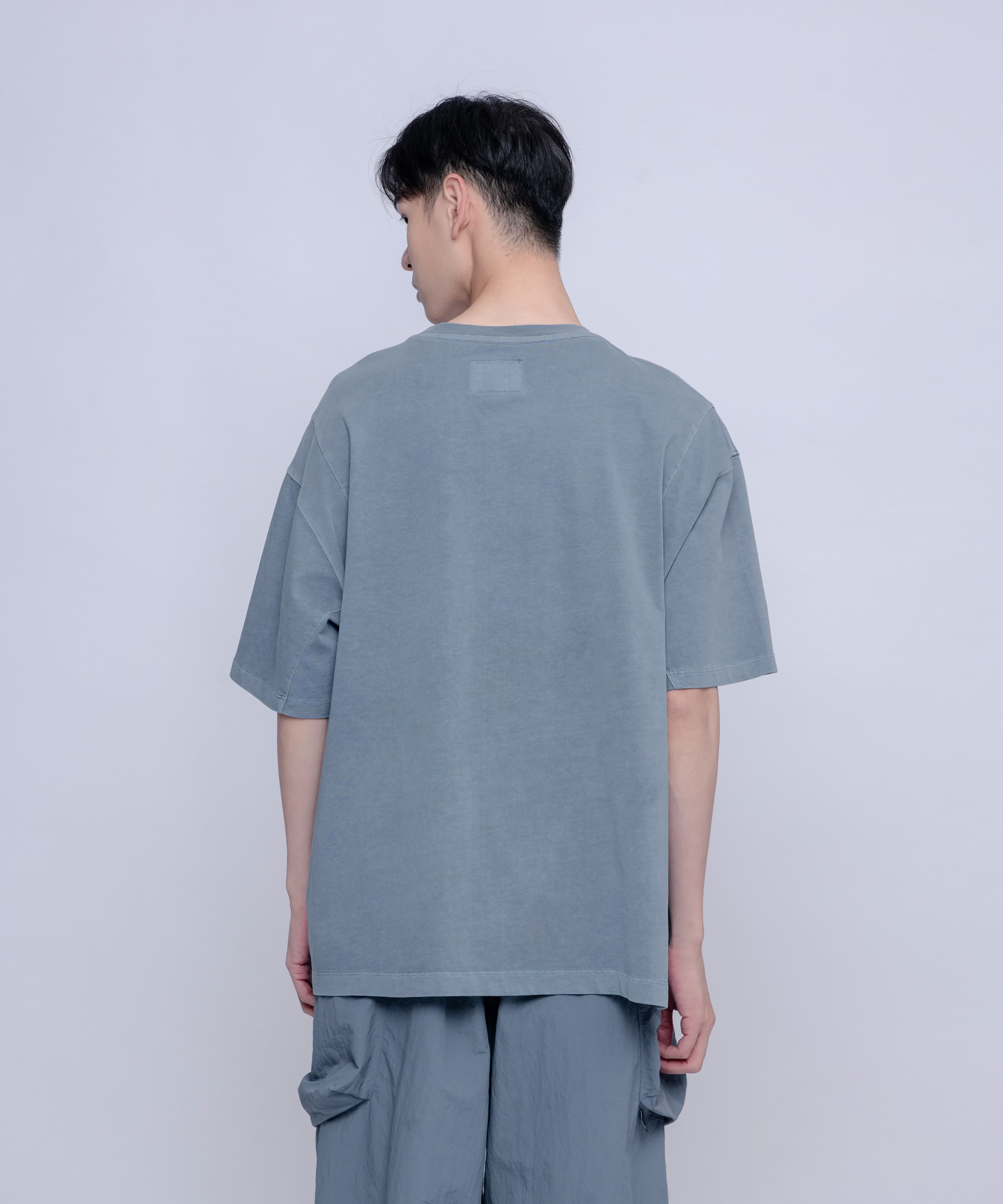 Smoke-Dyed Supply-Pocket Tee