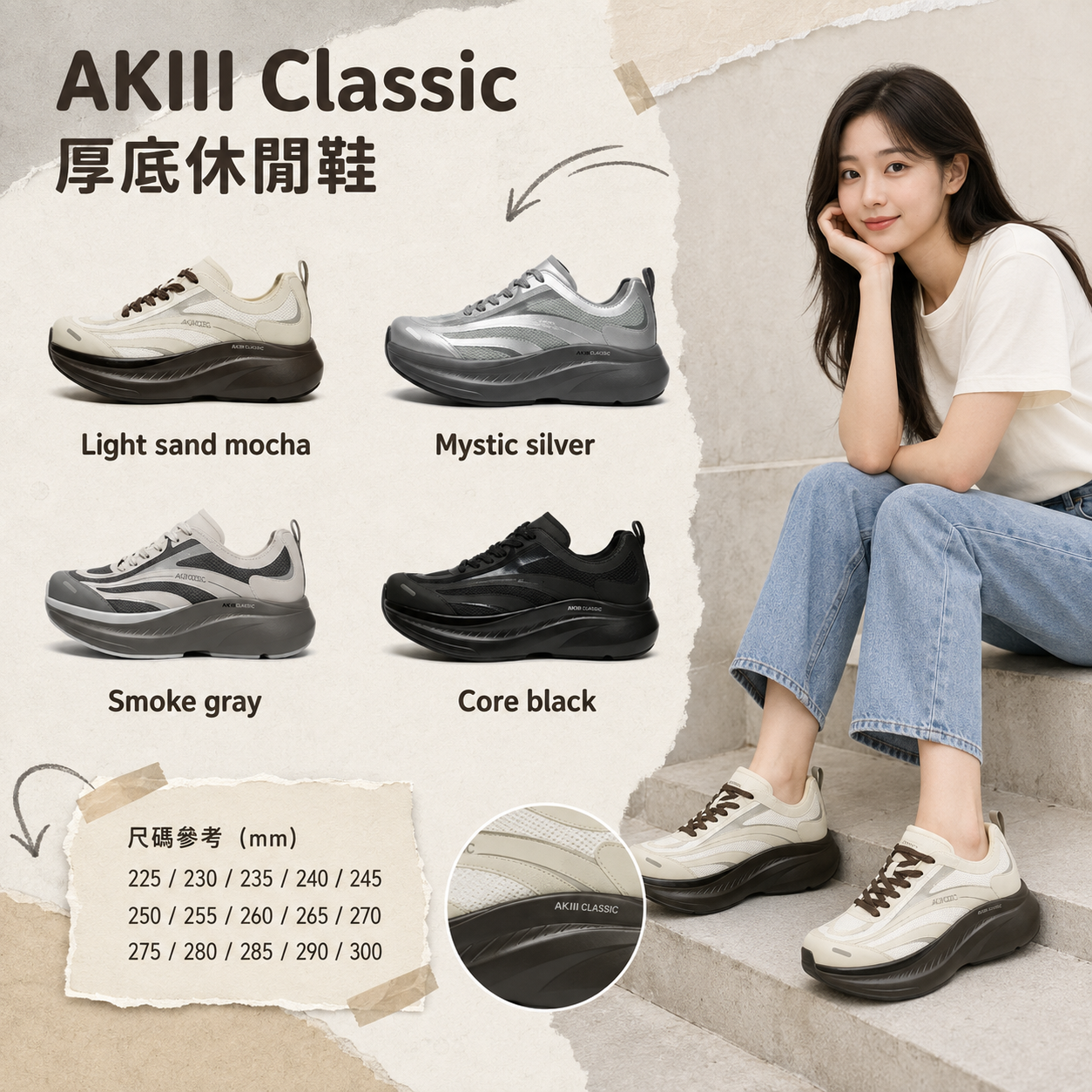 【預購】KDA082902 AKIII Classic Sydney Mystic Silver 休閑運動鞋