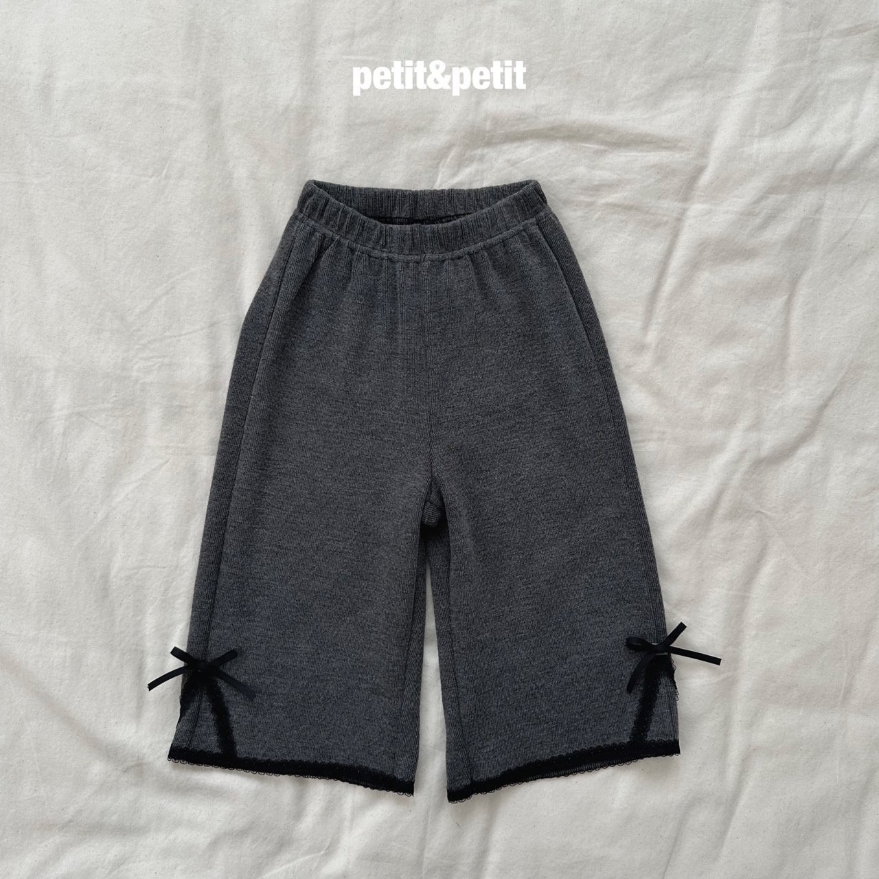 PETIT & PETIT Race Wide Pants