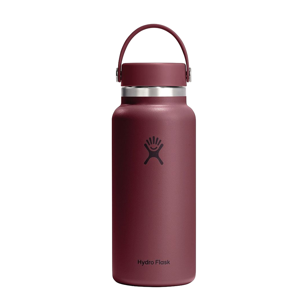 Hydro Flask 美國 32oz 寬口真空保溫鋼瓶 (勃根地紅) 52HFW32CTS674
