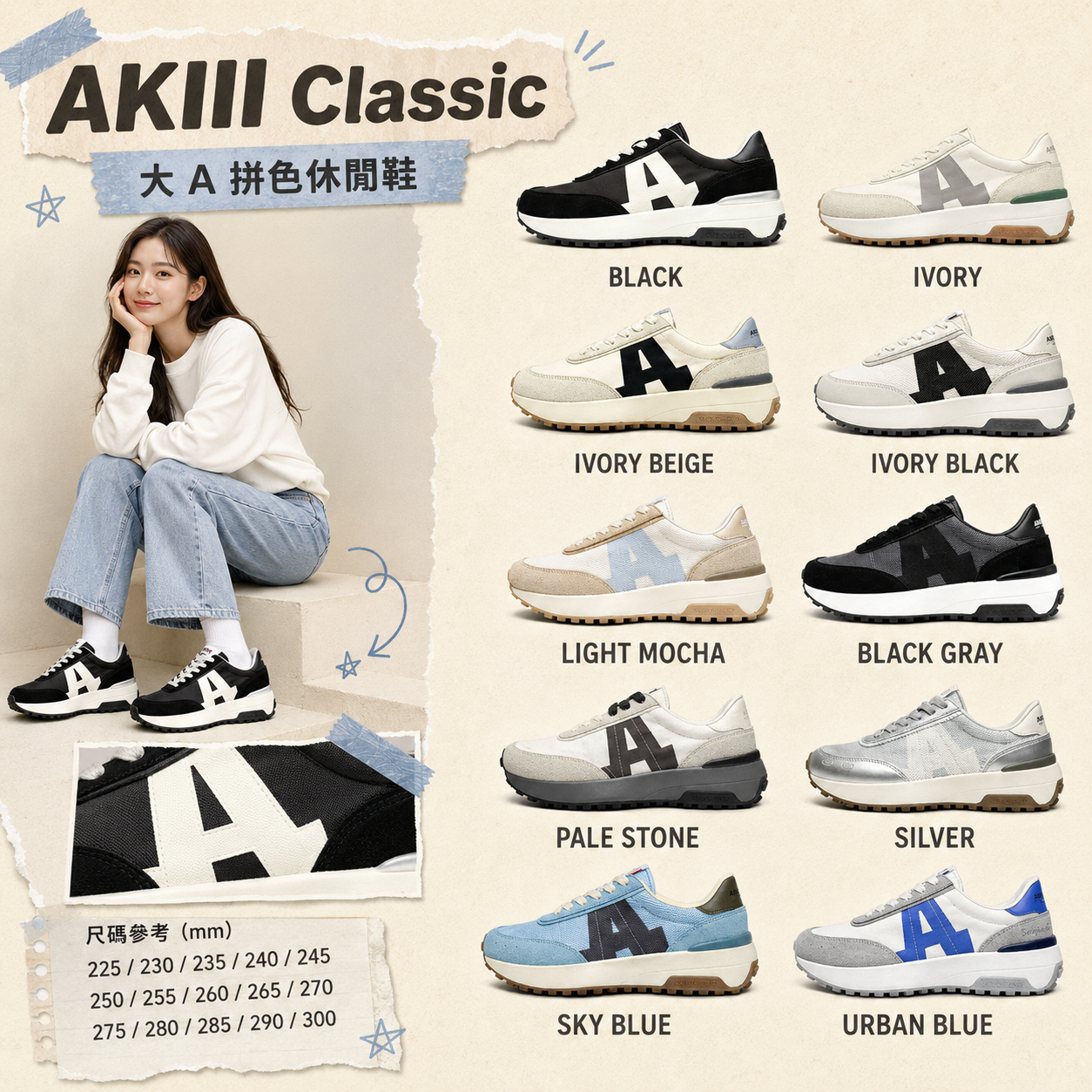 【預購】KDA082903 AKIII Classic Spring Field 休閑鞋