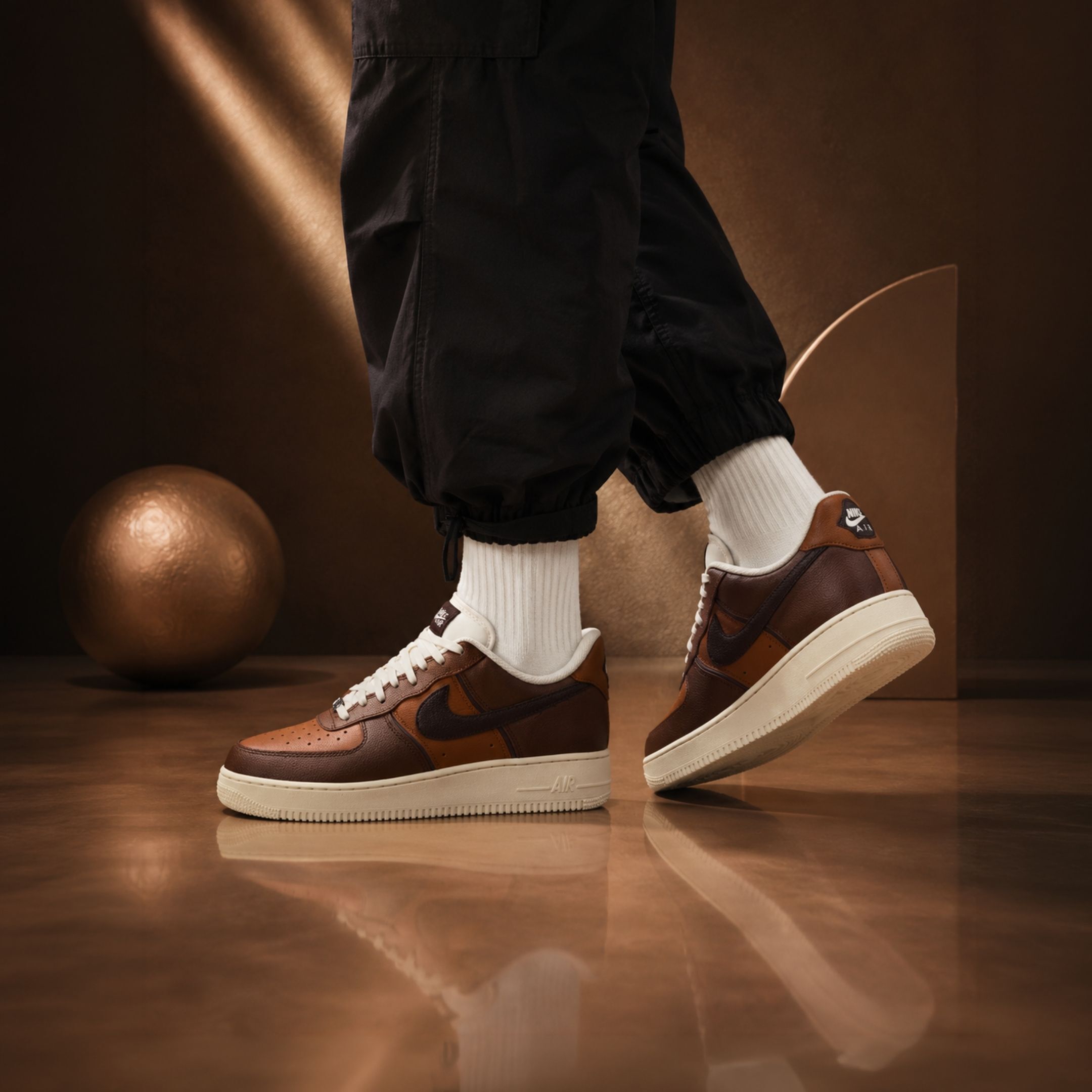 NICEDAY 代購 Nike Air Force 1 摩卡 黑摩卡 咖啡 巧克力 提拉米蘇 奶油底 復古 IM5752-200